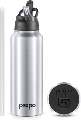 pexpo 750 ml Steel Bottle(Pack of 1, Silver)