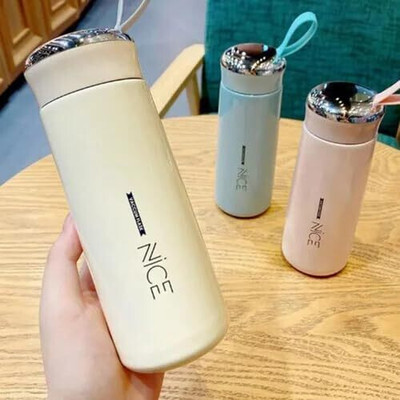 xwipe 400 ml Glass Flask(Pack of 1, Multicolor)