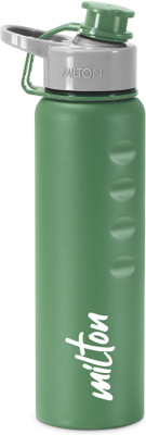 MILTON 900 ml Stainless Steel Bottle(Pack of 1, Green)