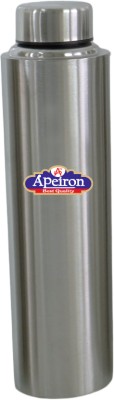 Apeiron Matt Fridge Bottle 1000 ml Bottle(Pack of 1, Silver, Steel)