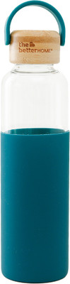 The Better Home 500 ml Glass Bottle(Pack of 1, Blue)
