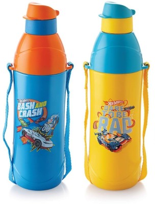 cello Junior 400 (Pack of 2) 400 ml Bottle(Pack of 2, Yellow, Blue, Plastic)