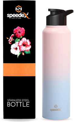 SPEEDEX Stainless Steel Sports Water Bottle for Gym Park Cycling Yoga office Men Women 1000 ml Bottle(Pack of 1, Multicolor, Steel)