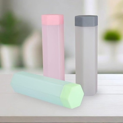 Elegant Lifestyle Water Bottle Unbreakable Water Bottle 1 Litre Water bottle for home 1000 ml Bottle(Pack of 3, Multicolor, Plastic)