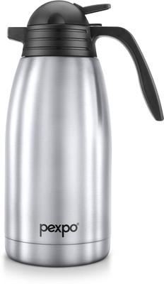 pexpo 2000 ml Steel Flask(Pack of 1, Silver)