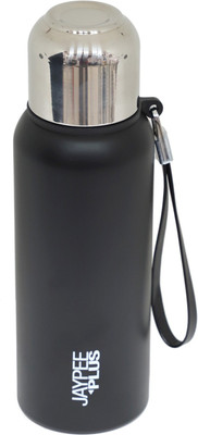 Jaypee Plus 700 ml Steel Flask(Pack of 1, Black)