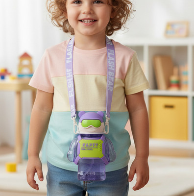Bella n Bloom 600 ml Plastic Sipper(Pack of 1, Purple)