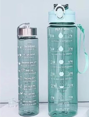 TRENDLER 1000 ml Plastic Bottle(Pack of 1, Green)