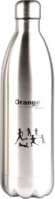 ORANGE 750 ml Stainless Steel Bottle(Pack of 1, Silver)