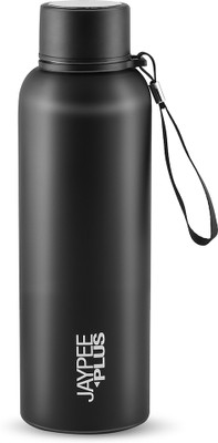 Jaypee Plus 650 ml Steel Bottle(Pack of 1, Black)