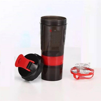 Brigooda 500 ml Plastic, Tritan Shaker(Pack of 1, Multicolor)