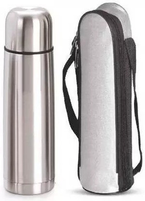 Aglor 500 ml Steel Flask(Pack of 1, Silver)