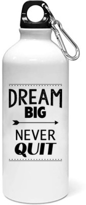 HopOffer Dream big- Sipper bottle of illustration designs 600 ml Bottle(Pack of 1, White, Aluminium)