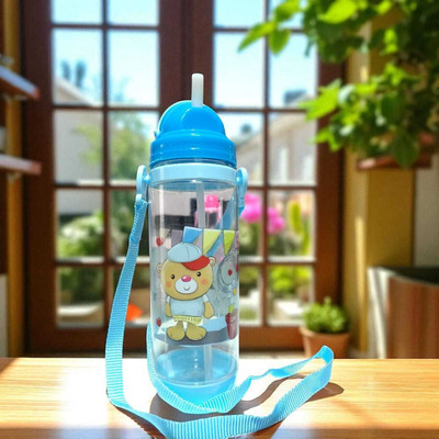 Manish Enterprises 500 ml Plastic Bottle(Pack of 1, Blue)