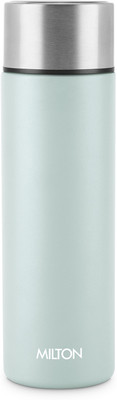 MILTON 1000 ml Steel Bottle(Pack of 1, Green)
