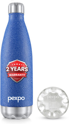 pexpo 980 ml Steel Flask(Pack of 1, Blue)