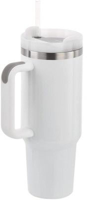 Ketumal 1200 ml Steel Sipper(Pack of 1, White)