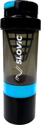 SLOVIC 500 ml Plastic Shaker(Pack of 1, Blue)
