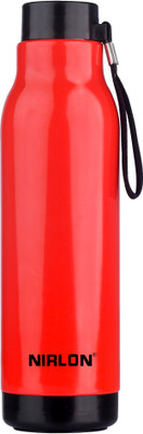 NIRLON 480 ml Steel Bottle(Pack of 1, Red)