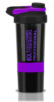 TRUE INDIAN 600 ml Plastic Shaker(Pack of 1, Purple)