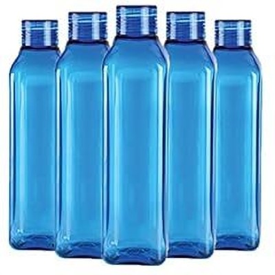 STL waterbottle 1000 ml Bottle(Pack of 6, Blue, Plastic)