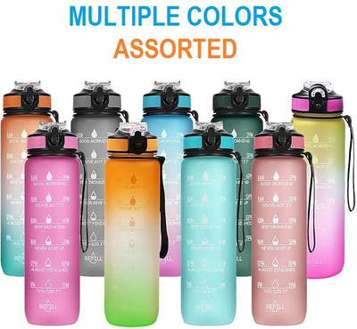 Venture Pal 1000 ml PET Bottle(Pack of 1, Multicolor)