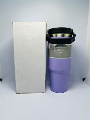 nylecart 900 ml Steel Sipper(Pack of 1, Purple)