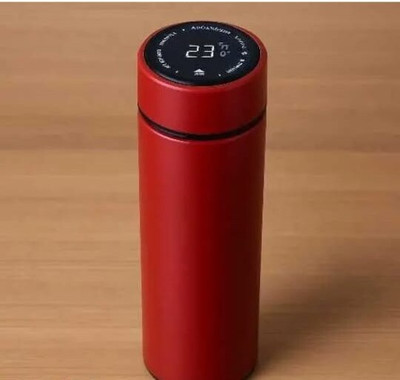 MS KRISHNA 500 ml Stainless Steel Bottle(Pack of 1, Red)