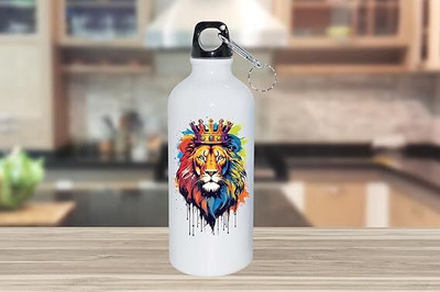 ABHISHEK PRINTMART 750 ml Aluminium Bottle(Pack of 1, White)