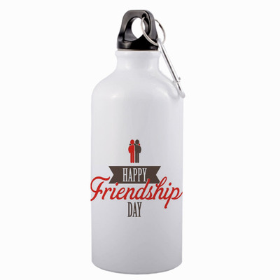 SANNO WORLD 600 ml Aluminium Bottle(Pack of 2, White)