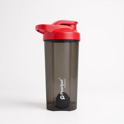 Pearlpet 750 ml Plastic Shaker(Pack of 1, Red)