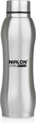 NIRLON 1000 ml Steel Bottle(Pack of 1, Silver)