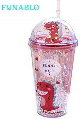 FUNABLO 400 ml Plastic Sipper(Pack of 1, Multicolor)