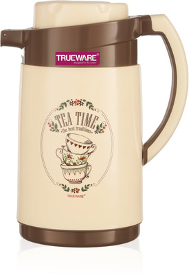Trueware Ruff Tuff 1000 ML Insulated Flask Brown 1000 ml Flask(Pack of 1, Brown, Plastic, Steel)