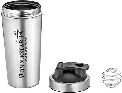 Gera 700 ml Steel Shaker(Pack of 1, Silver)