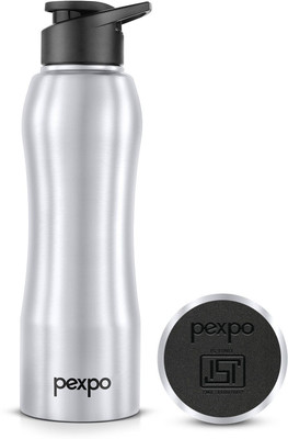 pexpo 1000 ml Steel Bottle(Pack of 1, Silver)