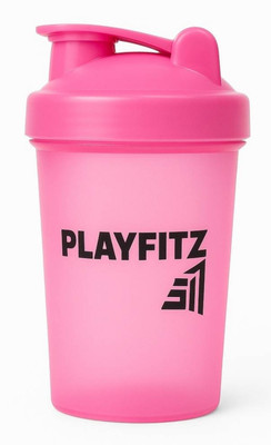 sportfitz 500 ml Plastic Shaker(Pack of 1, Pink)