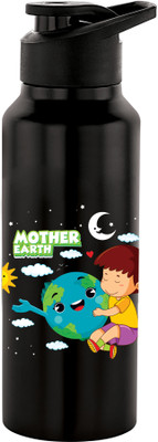 NIRLON 750 ml Steel Shaker(Pack of 1, Black)