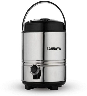 AGHNAYA 5000 ml Steel Bottle(Pack of 1, Steel/Chrome, Silver)