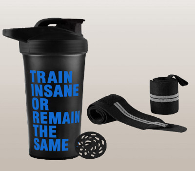 COOL INDIANS 700 ml Plastic Shaker(Pack of 2, Blue)