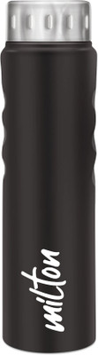 MILTON 1030 ml Steel Bottle(Pack of 1, Black)