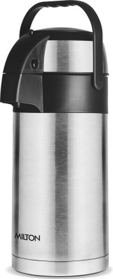 MILTON 3.58 l Steel Flask(Pack of 1, Steel/Chrome)