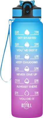 CANWELL 1000 ml Plastic Bottle(Pack of 1, Multicolor)