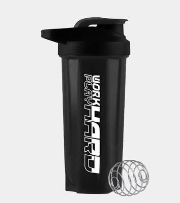 ZYRO 700 ml Plastic Shaker(Pack of 1, Black)