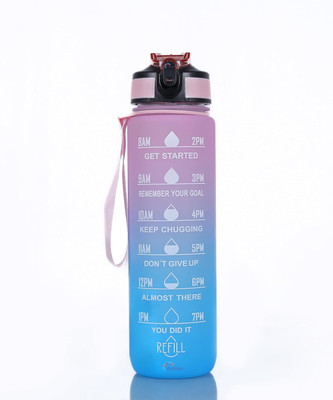 FINIFAB 1000 ml Tritan Sipper(Pack of 1, Blue)