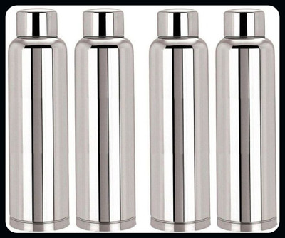 Trendblend 900 ml Steel Bottle(Pack of 4, Silver)
