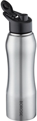 BOROSIL 750 ml Steel Bottle(Pack of 1, Silver)
