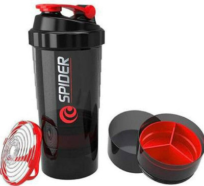 Rhyndaston 500 ml Plastic Shaker(Pack of 1, Multicolor)