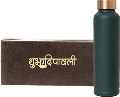 INTERNATIONAL GIFT 1000 ml Copper Bottle(Pack of 1, Green)