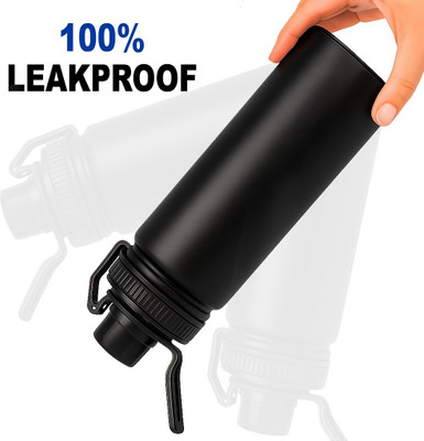 BATBIRD 1000 ml Stainless Steel Sipper(Pack of 1, Black)